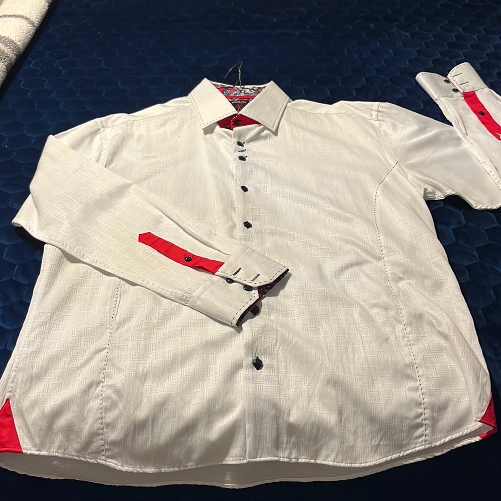 Absolute Rebellion men’s XXL slim fit casual shirt